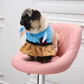 Αστεία στολή για σκύλους γάτας Ομοιόμορφη στολή Ρούχα γάτας Κοστούμια για κουτάβι Ρούχα ντυσίματος Κοστούμι για πάρτι για γάτα Ρούχα Cosplay 58