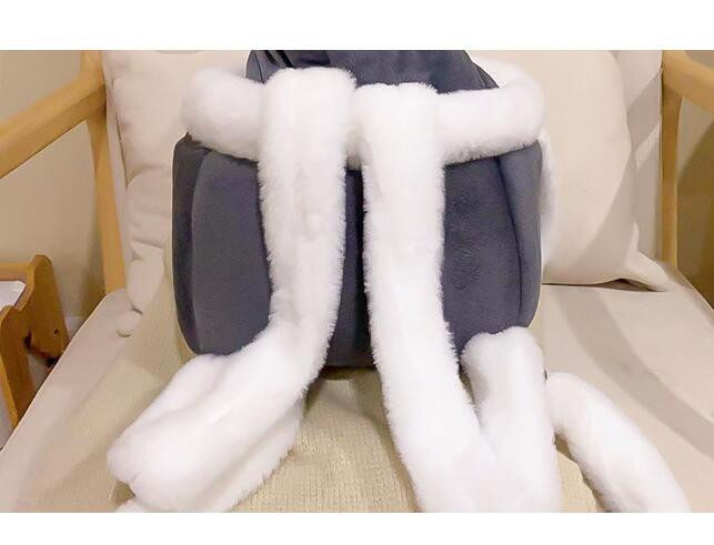 Armas lemmiklooma kandev koera kassi kandja seljakott Warn Plush reisikott rinnakorv Hingav kassi uuendamine transpordi seljakott ZH847