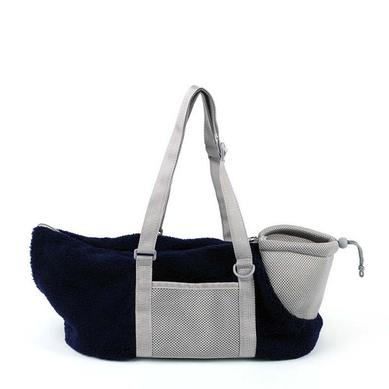 Geantă portabilă de transport pentru animale de companie, caldă, respirabilă, iarnă, moale, câini de talie mică, pisici, genți de umăr, pentru călătorie în aer liber, pisici, geantă de mână pentru cățeluși pentru animale de companie