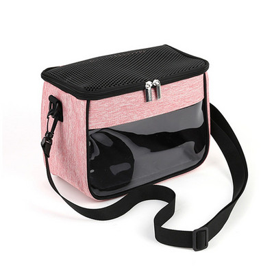 Μαλακές μεταφορείς κατοικίδιων ζώων Φορητές αναπνέουσες πτυσσόμενες τσάντες Τσάντες μεταφοράς σκύλου για γάτα Τσάντα χειρός κατοικίδιων ζώων εξερχόμενου ταξιδιού με φερμουάρ ασφαλείας που κλειδώνουν
