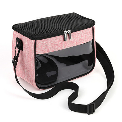 Μαλακές μεταφορείς κατοικίδιων ζώων Φορητές αναπνέουσες πτυσσόμενες τσάντες Τσάντες μεταφοράς σκύλου για γάτα Τσάντα χειρός κατοικίδιων ζώων εξερχόμενου ταξιδιού με φερμουάρ ασφαλείας που κλειδώνουν