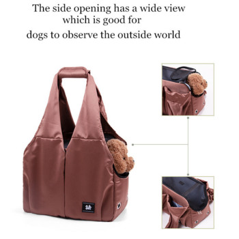 Pet Dog Carrier Мека чанта Carrier For Small Medium Cat Dog Дишаща чанта за пътуване Лека чанта за рамо Чанта за транспортиране на открито