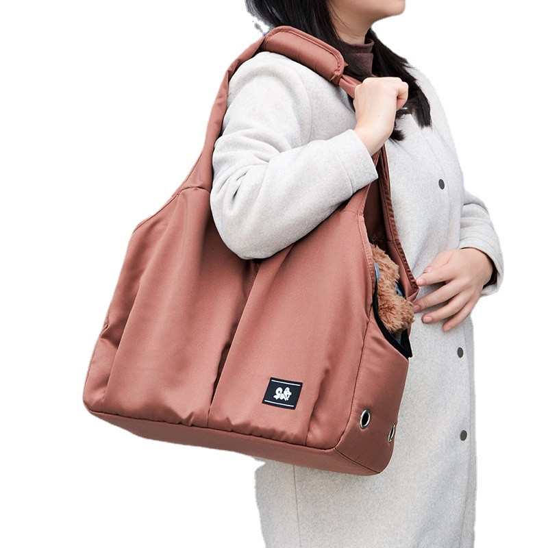 Nosiljka za pse za kućne ljubimce Mekana torba za pse za male srednje mačke, pse Prozračna putna torba Lagana torba za nošenje na rame Torba za vanjski prijevoz