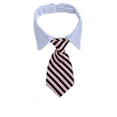 Pas Mačka Dotjerivanje Mačka Prugasta leptir mašna Životinja Prugasta ogrlica s leptir mašnom Kućni ljubimac Podesiva božićna ogrlica za mačke