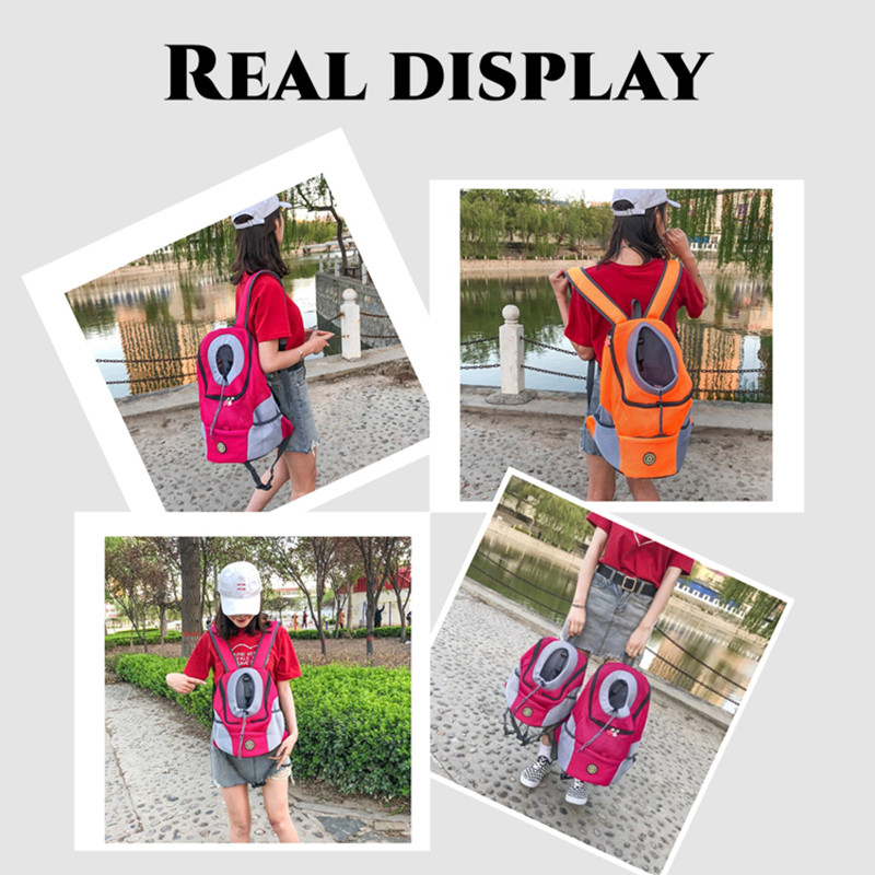 Mājas kaķa suņa kaķenes soma mugursoma āra dubultā plecu rokturi pārnēsājama ceļojumu elpojoša mugursoma pūdelis buldogs korgi