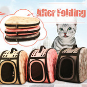 TECHOME uus välikassidele mõeldud koerte kandekott lemmikloomahoidja, hingav reisisuuruses lemmikloomakandja kokkupandav õuekott koerakassile