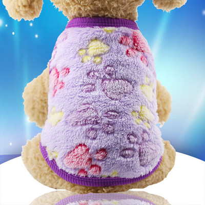 Kassiriided Sügistalvised lemmikloomariided väikestele kassidele koertele flanell Armsad kassikostüümid Pehme kassipoeg kiisu mantel jope kutsika komplekt