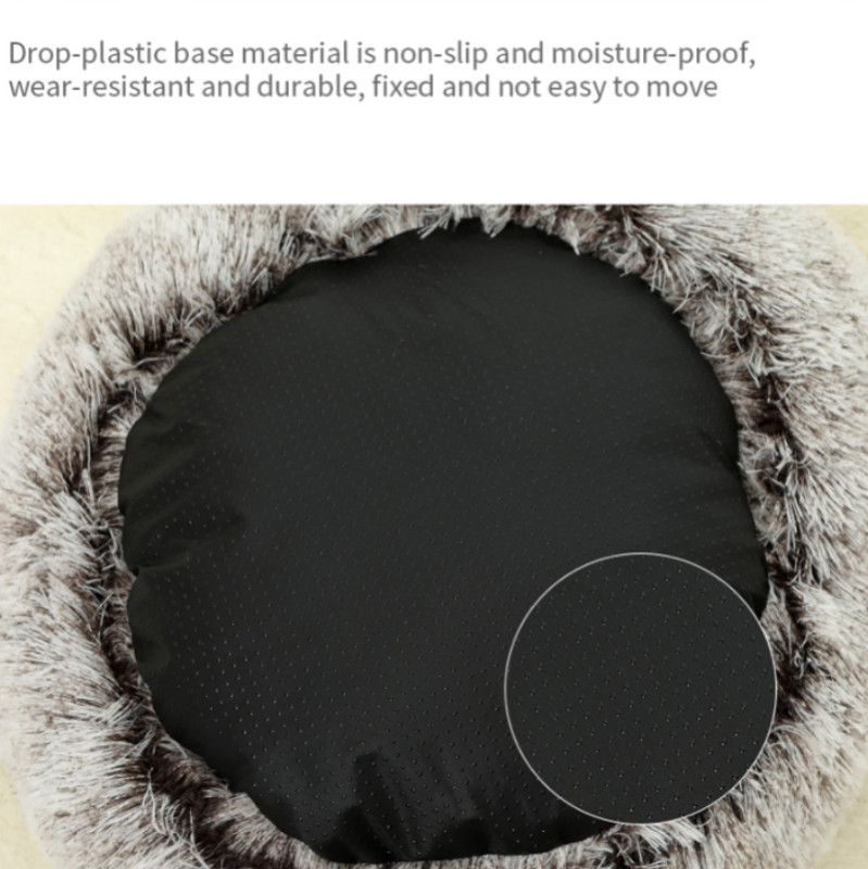 Šuns guolio katės kilimėlis pliušinis namas sofa Minkštas miegamasis naminių gyvūnėlių krepšelis šunims katėms lizdas 2 viename augintinio lova naminių pagalvėlių reikmenys kačių kiautų lizdas