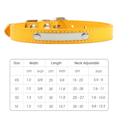 PU kožna ogrlica za mačke Personalizirana ogrlica za mačiće ID ime Graviranje vrata kućnog ljubimca Starp za mačku, malog psa Dodaci za štene Ogrlica
