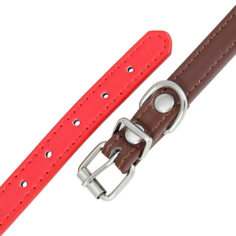 PU kožna ogrlica za mačke Personalizirana ogrlica za mačiće ID ime Graviranje vrata kućnog ljubimca Starp za mačku, malog psa Dodaci za štene Ogrlica