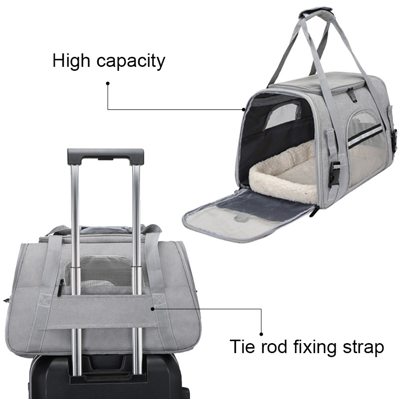 Torba za nošenje mačaka Torba za nošenje kućnih ljubimaca Prozračna torba za nošenje na ramenu za kućne ljubimce Putna torba za odlazna putovanja Prikladna za mačke Mali psi