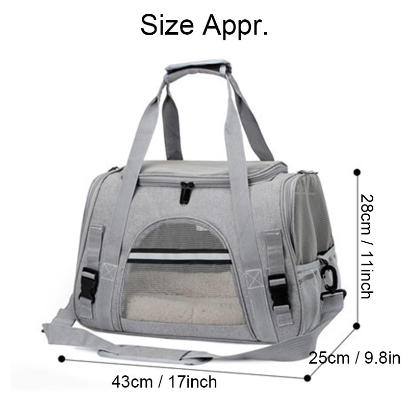 Torba za nošenje mačaka Torba za nošenje kućnih ljubimaca Prozračna torba za nošenje na ramenu za kućne ljubimce Putna torba za odlazna putovanja Prikladna za mačke Mali psi