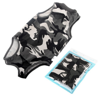 Ρούχα προστασίας κατοικίδιων ζώων Αντιγλείψιμο γιλέκο κοστούμι γάτας για γάτες που απογαλακτίζονται μετά από αποστείρωση Φροντίδα αποκατάστασης Ρούχα Ρούχα για γατάκια