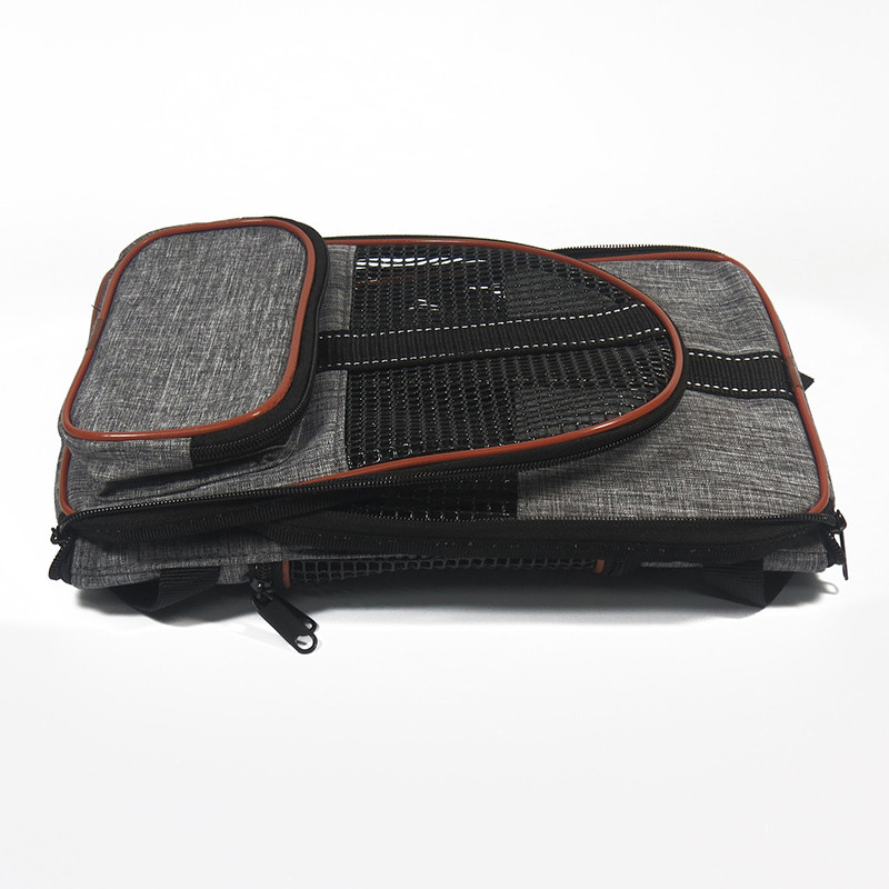 Τσάντα μεταφοράς κατοικίδιων εξωτερικού χώρου Πολυλειτουργικό σακίδιο πλάτης αναπνέουσες πτυσσόμενες τσάντες εξόδου Ανθεκτικές σε τριβή και δαγκώματα από ζώα