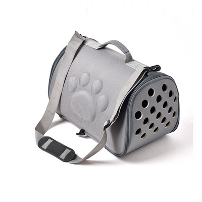 Geantă de transport pentru animale de companie Geantă de umăr pliabilă portabilă pentru călătorie în aer liber Geantă de mână respirabilă pentru câini mici, pisici, genți pentru animale de companie
