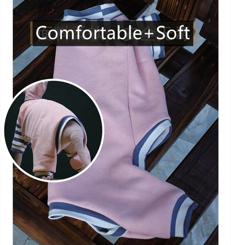 Talvised puuvillased sfinksi kassi riided kombinesoon kassipoegadele soe lemmiklooma jope roosa kutsika riided väikestele koertele kiisu pulloverid sügis