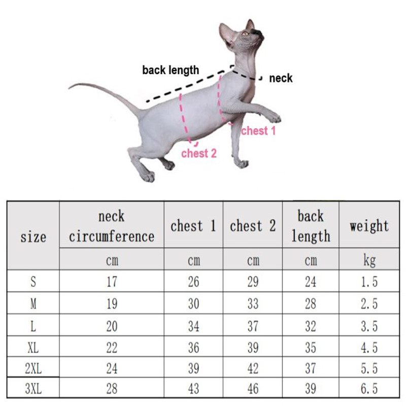 Talvised puuvillased sfinksi kassi riided kombinesoon kassipoegadele soe lemmiklooma jope roosa kutsika riided väikestele koertele kiisu pulloverid sügis