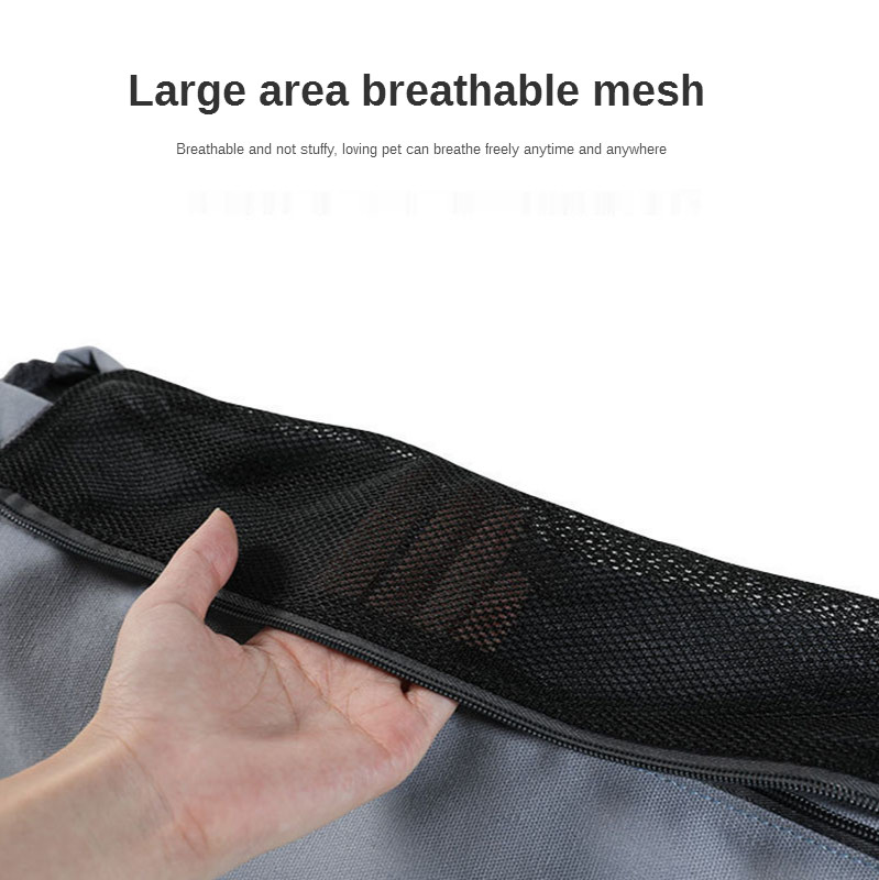 Prozračna mrežica za male ljubimce Dijagonalna torba na jedno rame Prijenosni putni ruksak Nosiljka za mačku Pas Nosiljka Ručna torba Štene Mačić