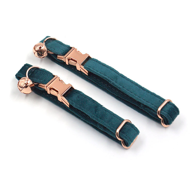 Εξατομικευμένο κολάρο γάτας Βελούδινο κολάρο με χαρακτικό όνομα ετικέτας ταυτότητας για κολιέ γάτας Puppy kitten Bell Παπιγιόν Προσαρμοσμένο γιακά μικρό σκύλου