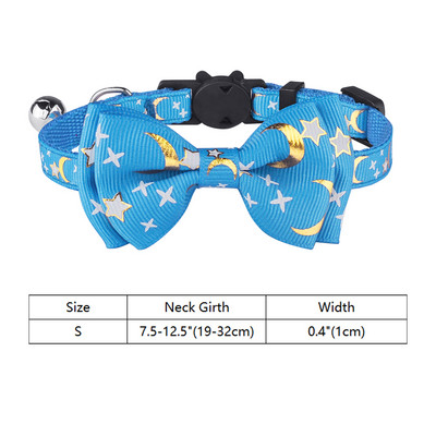 Personalizat, ajustabil, guler de pisică din nailon Papion Produse pentru animale de companie Mic, mare, pisicuță, guler floral, accesorii, etichetă, colier mic