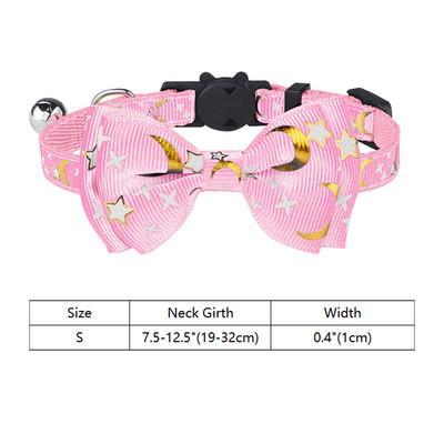 Personalizat, ajustabil, guler de pisică din nailon Papion Produse pentru animale de companie Mic, mare, pisicuță, guler floral, accesorii, etichetă, colier mic