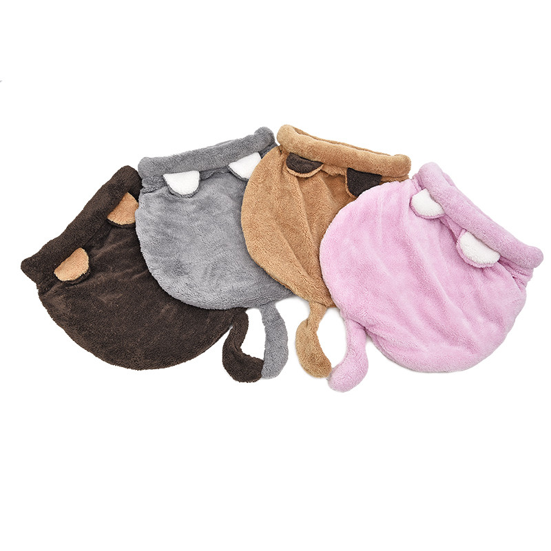 Upgrade Sac de dormit pentru pisici Sacul auto-încălzit pentru pisică Pat pentru pisică Pat pentru cățeluș Pat de protecție pentru câine mic Sac de dormit magic ultra moale Gri