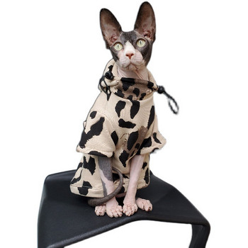 2022 Νέα Sphinx Cat Leisure Hoodie Ανοιξιάτικη Μόδα Αθλητικό στυλ για γάτες με καπέλο Νέα άφιξη Ρούχα για κατοικίδια γατούλα για μικρό σκύλο