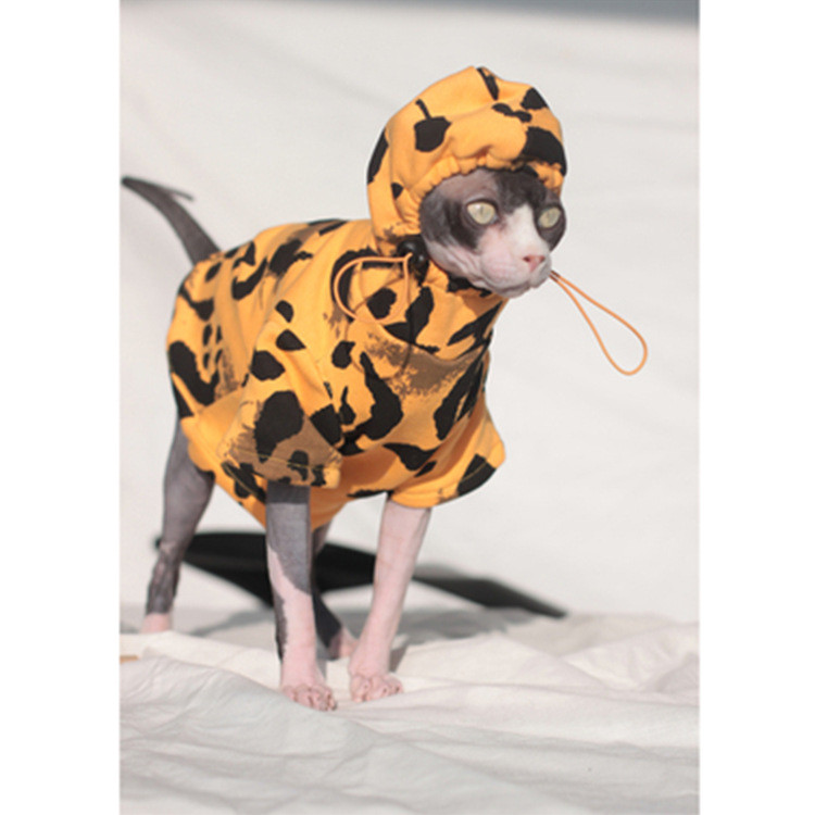 2022. Nova majica s kapuljačom s kapuljačom mačke sfinge za slobodno vrijeme Proljetna modna majica s kapuljačom u sportskom stilu sa šeširom Novi dolazak mačića Odjeća za kućne ljubimce za male pse