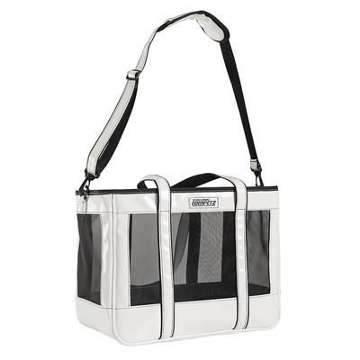 EDENPETZ prozračna mrežasta kožna nosiljka za pas, pas, mačka, modna velika putna torba za nošenje, torba za nošenje na rame