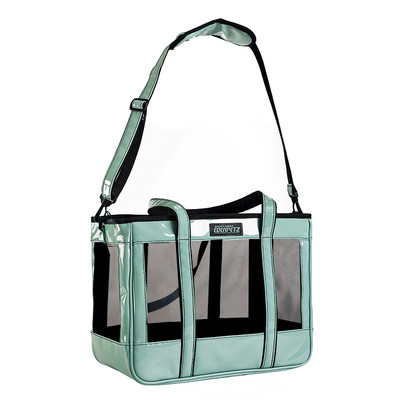 EDENPETZ prozračna mrežasta kožna nosiljka za pas, pas, mačka, modna velika putna torba za nošenje, torba za nošenje na rame