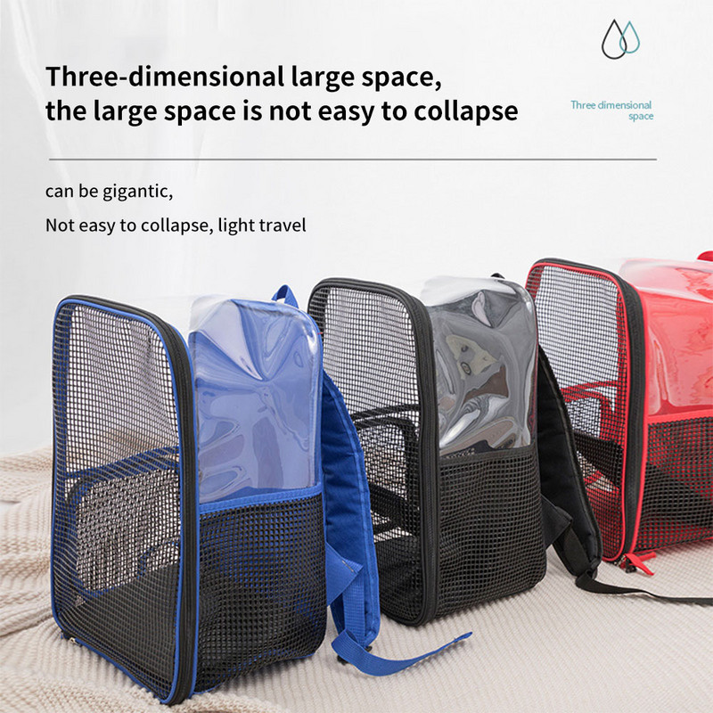 Prozračne torbe za nošenje mačaka Vanjske nosilice za kućne ljubimce Mali psi Ruksak za mačke Putni kavez Torba za prijevoz kućnih ljubimaca za pse mačke