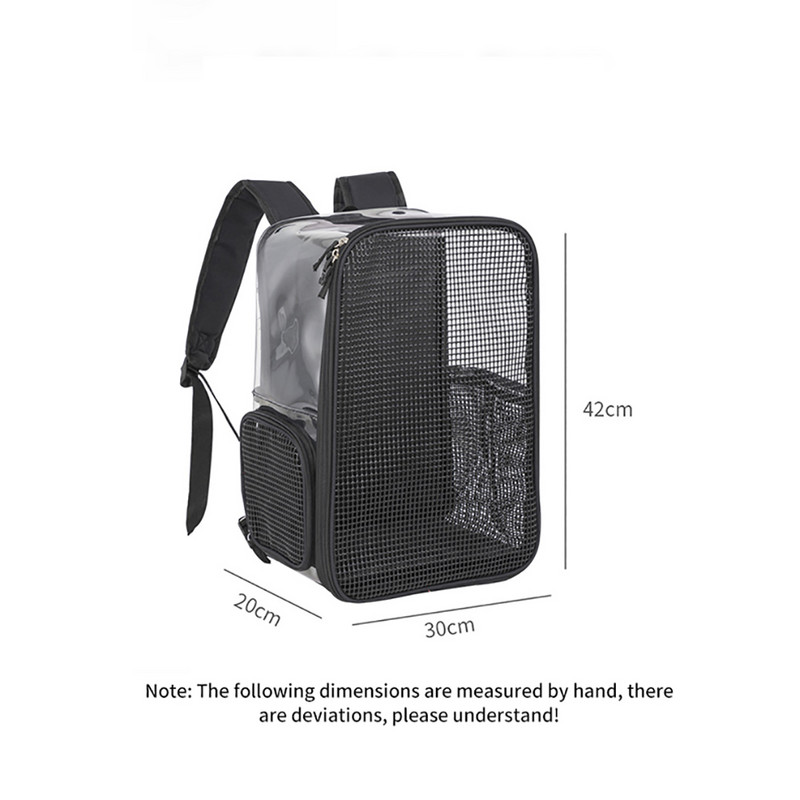 Prozračne torbe za nošenje mačaka Vanjske nosilice za kućne ljubimce Mali psi Ruksak za mačke Putni kavez Torba za prijevoz kućnih ljubimaca za pse mačke