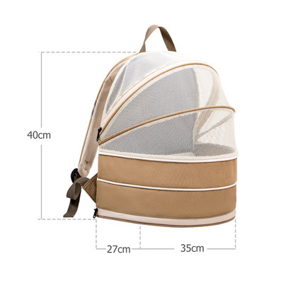 Ruksak za nošenje kućnih ljubimaca, psi, mačke, psići, mačići, prozirna, proširiva, prozračna svemirska kapsula, torba za kućne ljubimce za šetnju na otvorenom