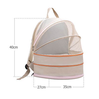 Ruksak za nošenje kućnih ljubimaca, psi, mačke, psići, mačići, prozirna, proširiva, prozračna svemirska kapsula, torba za kućne ljubimce za šetnju na otvorenom