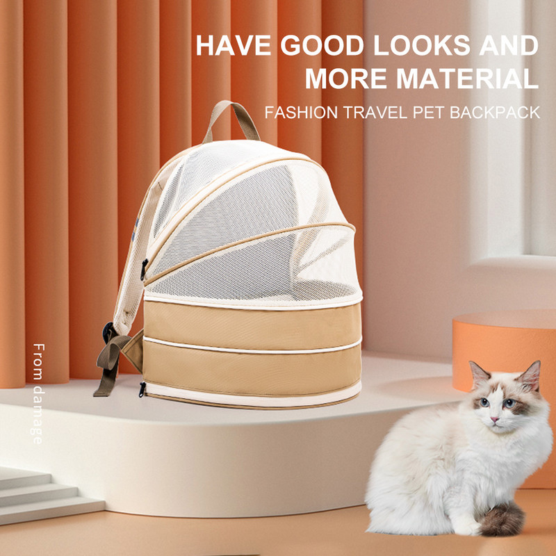 Ruksak za nošenje kućnih ljubimaca, psi, mačke, psići, mačići, prozirna, proširiva, prozračna svemirska kapsula, torba za kućne ljubimce za šetnju na otvorenom