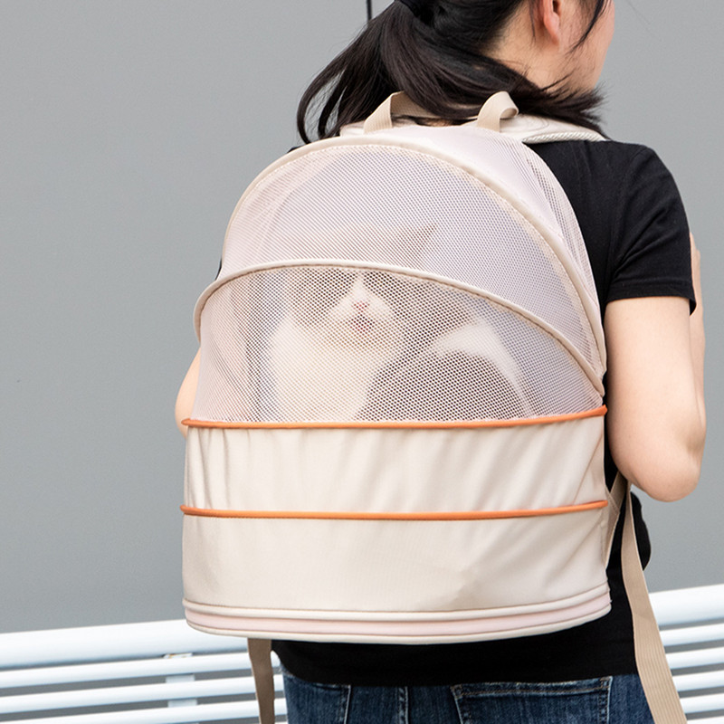 Ruksak za nošenje kućnih ljubimaca, psi, mačke, psići, mačići, prozirna, proširiva, prozračna svemirska kapsula, torba za kućne ljubimce za šetnju na otvorenom