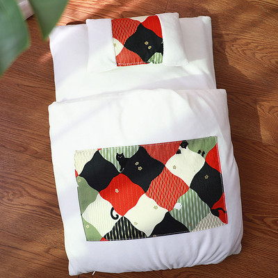 Kasside magamiskott Kaisu koobasvoodi koeravoodid Talvine ennast soojendav lemmikloomamaja padjaga Jaapani futon kutsikate väikestele kassipoegadele