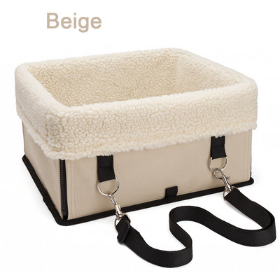 Geantă de transport pliabilă, lavabilă, cu booster cald, Carcasă pentru scaun auto pentru animale de companie, pentru 5 kg, câine, pisică, animale mici, articole de exterior