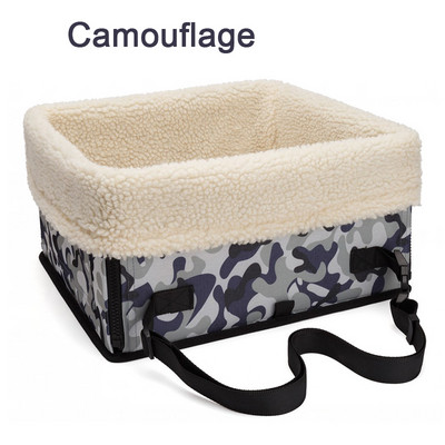 Geantă de transport pliabilă, lavabilă, cu booster cald, Carcasă pentru scaun auto pentru animale de companie, pentru 5 kg, câine, pisică, animale mici, articole de exterior