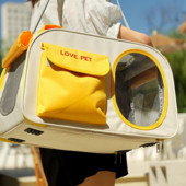 Γάτες τσάντα μεταφοράς για γάτες πτυσσόμενο μεγάλο χώρο τριών όψεων αερισμού ρυθμιζόμενοι ιμάντες ώμου Ισχυρές φορητές προμήθειες για γάτες