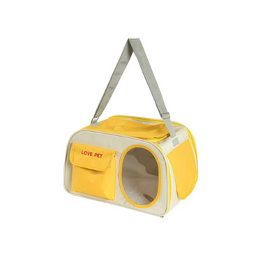 Γάτες τσάντα μεταφοράς για γάτες πτυσσόμενο μεγάλο χώρο τριών όψεων αερισμού ρυθμιζόμενοι ιμάντες ώμου Ισχυρές φορητές προμήθειες για γάτες