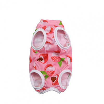 Minkštas naminių gyvūnėlių kostiumų spausdinimo drabužių kostiumas katės atstatymui po operacijos kostiumas, skirtas augintinio kačiukui