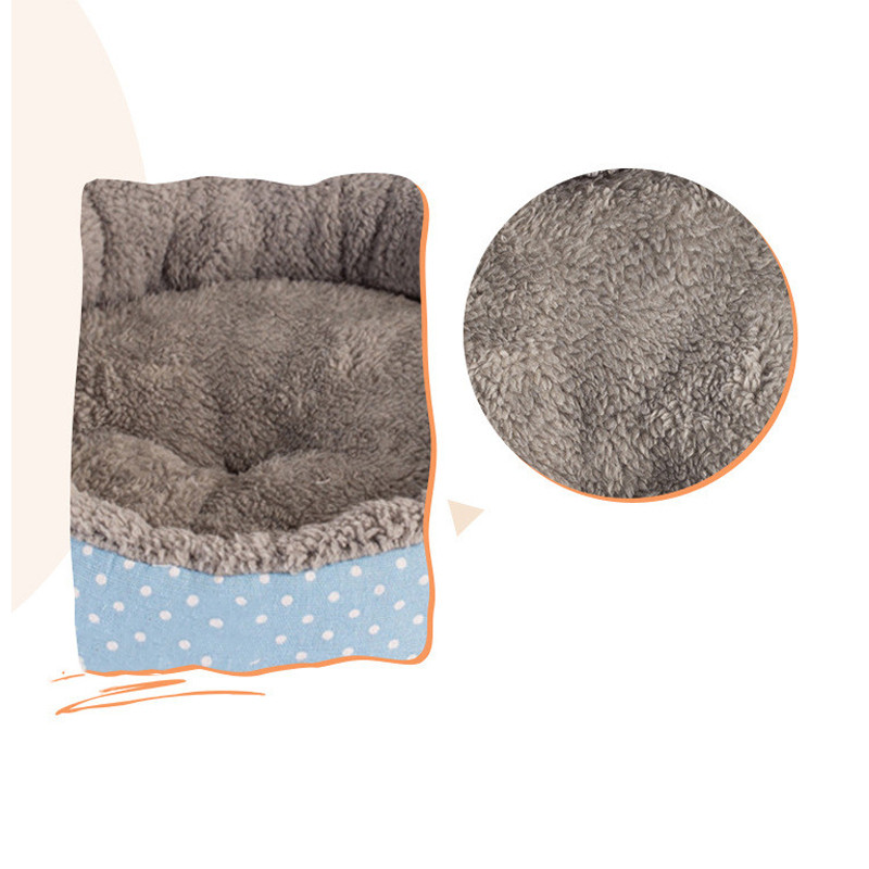 Pat moale pentru pisici Casă Pat rotund, pliabil, covoraș de dormit pentru câini, pernă, cuib, canisă caldă, covoraș pentru animale de companie, cuib pentru cățeluș, ascunsă, burger, pâine, iarnă