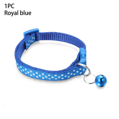 1PC šareni najlonski privjesak sa šljokicama, zvono, podesive ogrlice za pse, mačke, štene, ogrlice s mačićima s kopčom, dodaci za mačke, potrepštine za kućne ljubimce