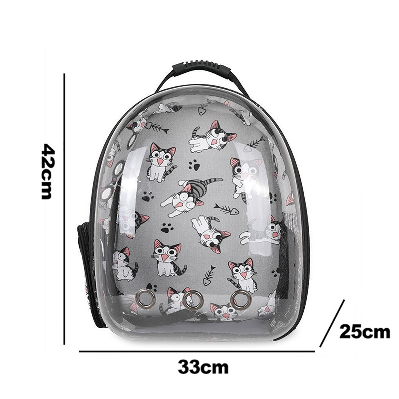 Τσάντα μεταφοράς για γάτα Τσάντα μεταφοράς γάτας Τσάντα μεταφοράς για κουτάβι Διαφανής τσάντα ταξιδιού στο διάστημα Αξεσουάρ για κατοικίδια