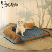 Κρεβάτι για γάτα Hoopet με μαξιλάρι Premium ματ γάτας Καναπές ύπνου για σκύλους L-3XL Golden Retriever Labrador Sleeping Pad Προμήθειες για κατοικίδια