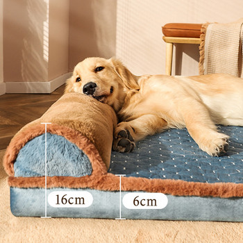 Κρεβάτι για γάτα Hoopet με μαξιλάρι Premium ματ γάτας Καναπές ύπνου για σκύλους L-3XL Golden Retriever Labrador Sleeping Pad Προμήθειες για κατοικίδια