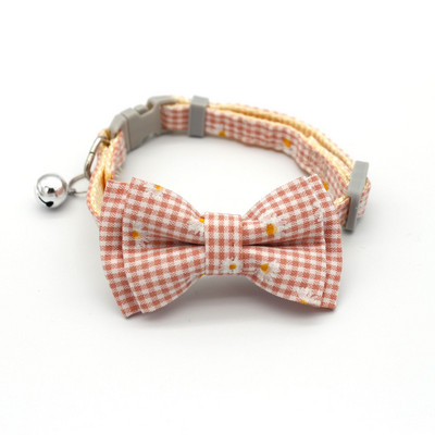 1 ΤΕΜ. Χαριτωμένο κολάρο γάτας Μικρό κολάρο για κουτάβι για γάτα Φιόγκο Κολιέ με κουδούνι για σκύλο γάτα Τσιουάουα για κατοικίδια