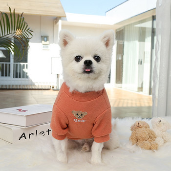 Νέα μόδα Πουλόβερ χαριτωμένο αρκουδάκι Ρούχα κατοικίδιων γατών Ρούχα για σκύλους Ζεστό παλτό για Σφίγγα πουκάμισο με κοντότριχες γάτες Ρούχα για μικρά σκυλιά Στολή για κατοικίδια
