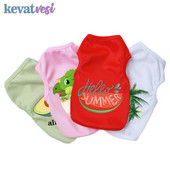Lemmikloomade riided koertele Vest Varrukateta suveriided kutsikatele T-särk Avokaado Kevadsuvised koerarõivad Chihuahua XS-XXL